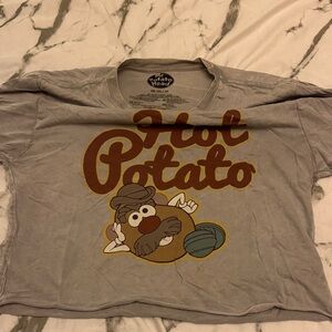 Hot potato Head Gray T-Shirt